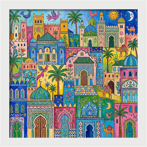 Colorful Moroccan Architecture