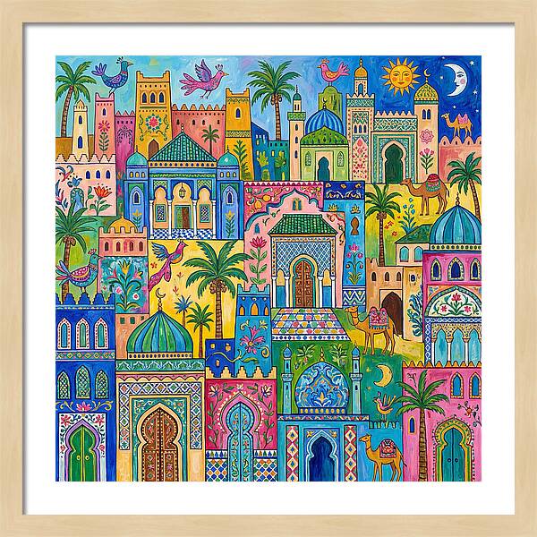 Colorful Moroccan Architecture