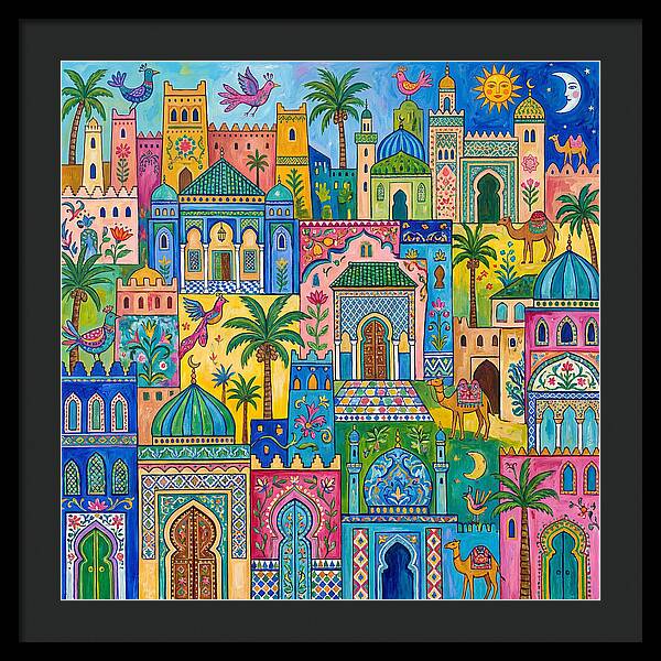 Colorful Moroccan Architecture