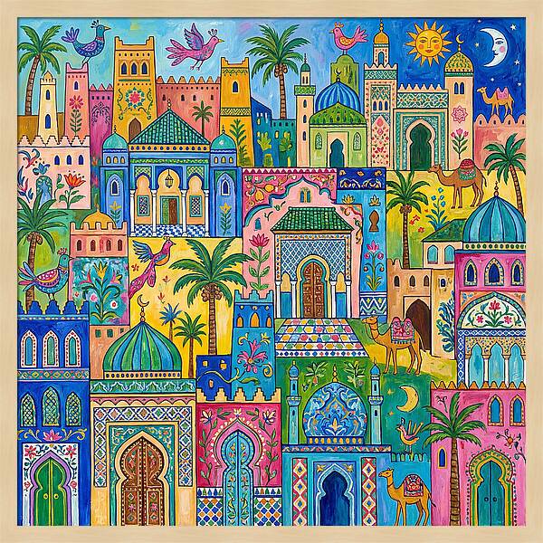 Colorful Moroccan Architecture