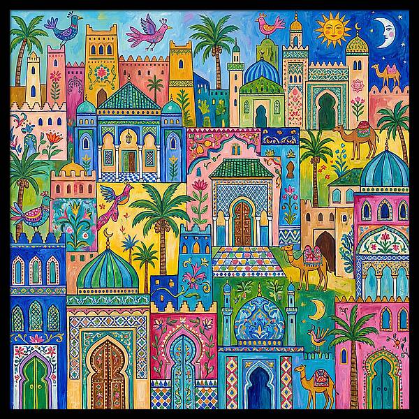 Colorful Moroccan Architecture