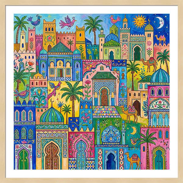 Colorful Moroccan Architecture