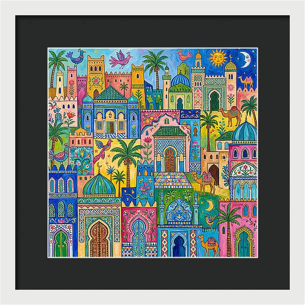 Colorful Moroccan Architecture