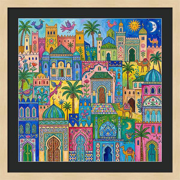 Colorful Moroccan Architecture