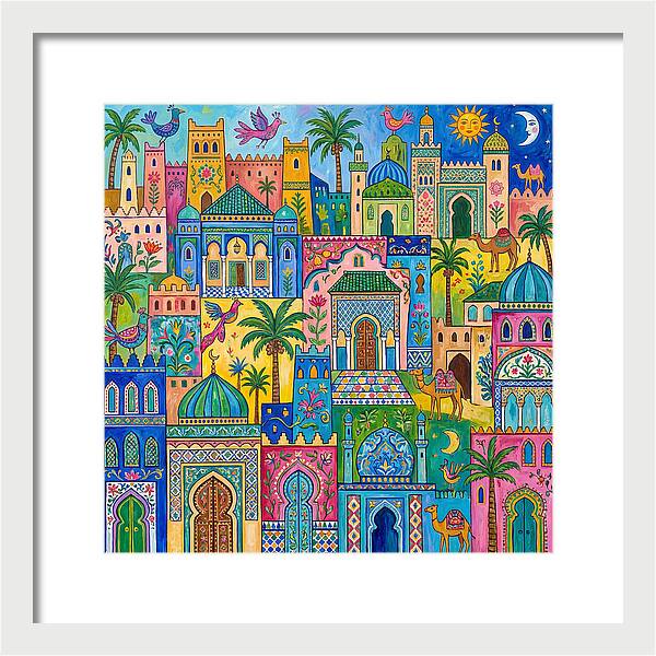 Colorful Moroccan Architecture