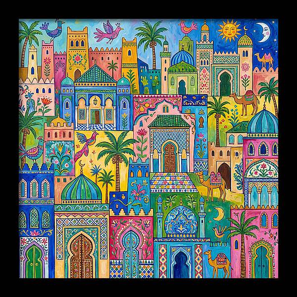 Colorful Moroccan Architecture