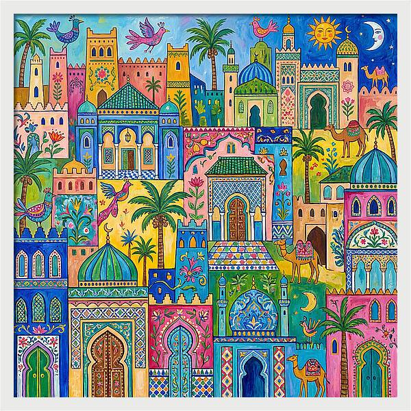 Colorful Moroccan Architecture