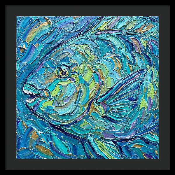 Colorful Parrotfish In Coral Reef