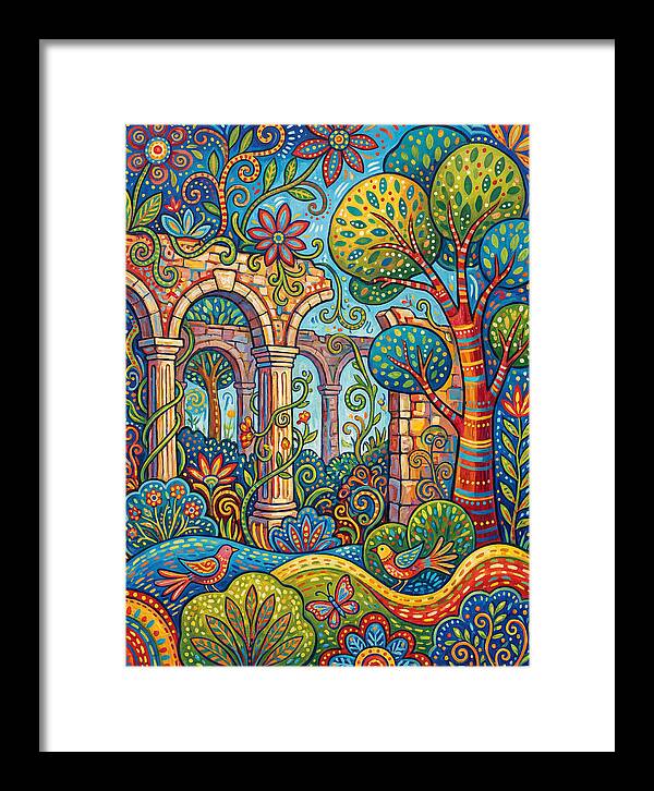 Colorful Plantation Ruins