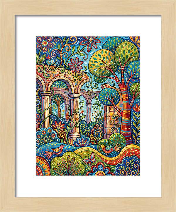 Colorful Plantation Ruins