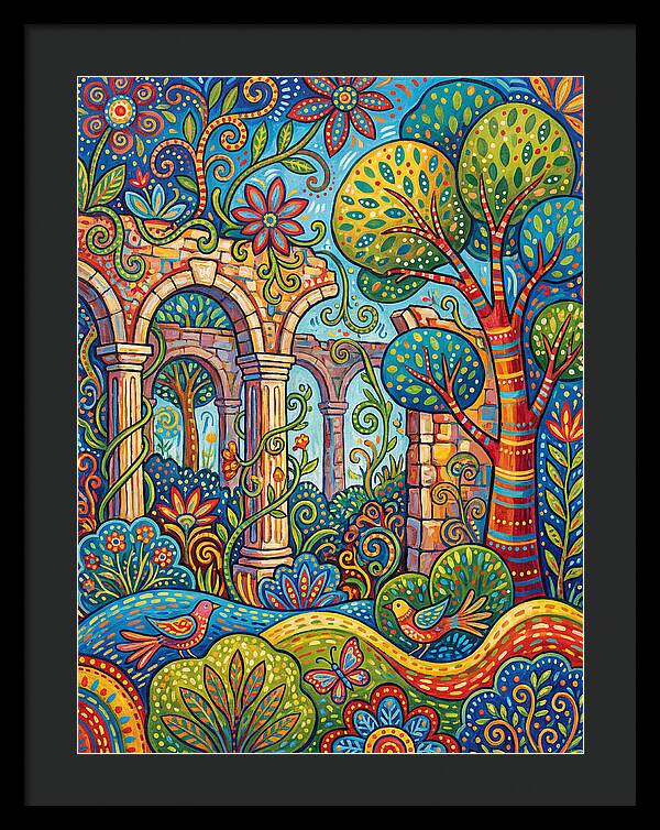 Colorful Plantation Ruins