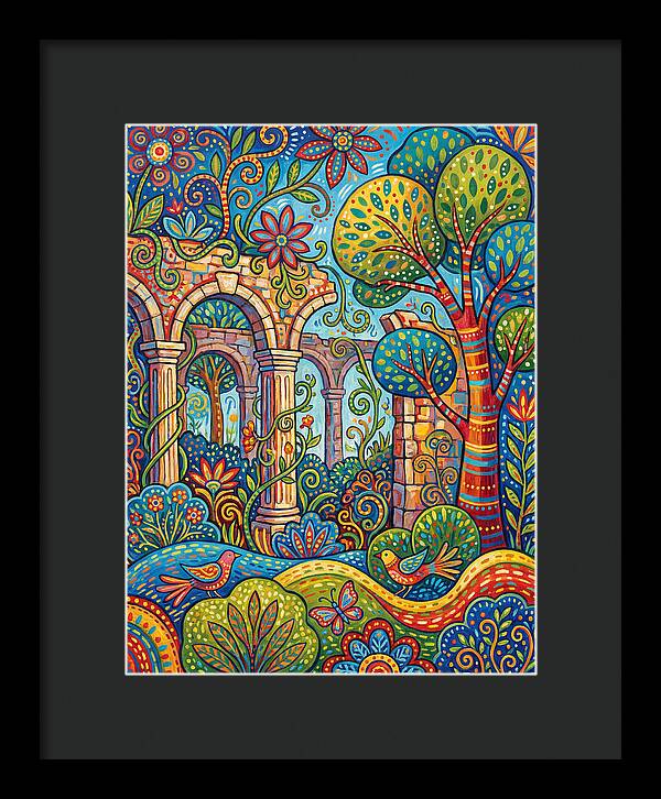 Colorful Plantation Ruins