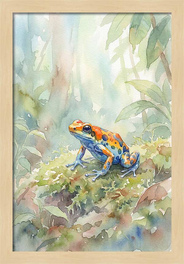 Colorful Poison Dart Frog