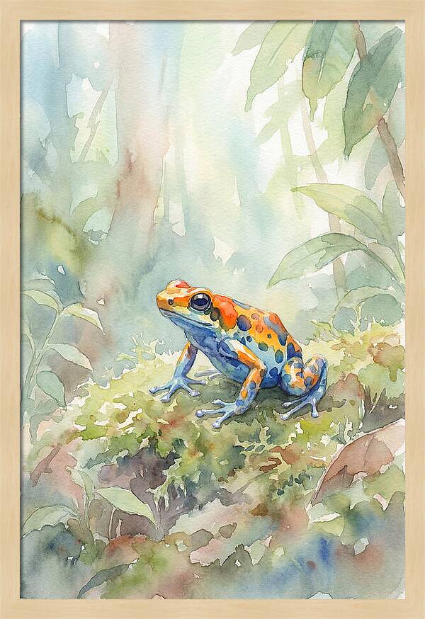 Colorful Poison Dart Frog