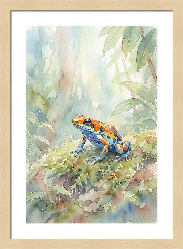 Colorful Poison Dart Frog