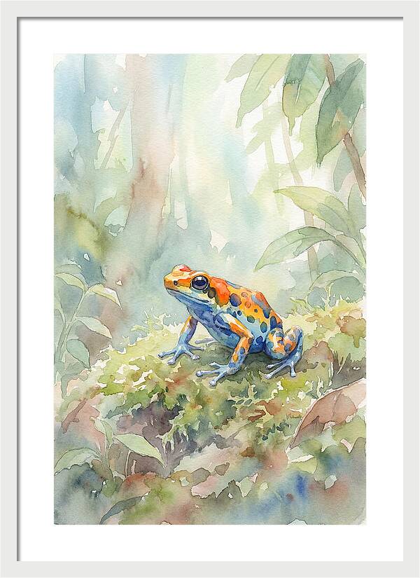 Colorful Poison Dart Frog