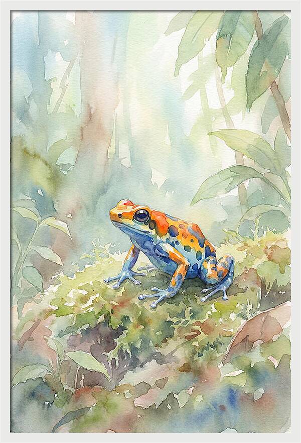 Colorful Poison Dart Frog