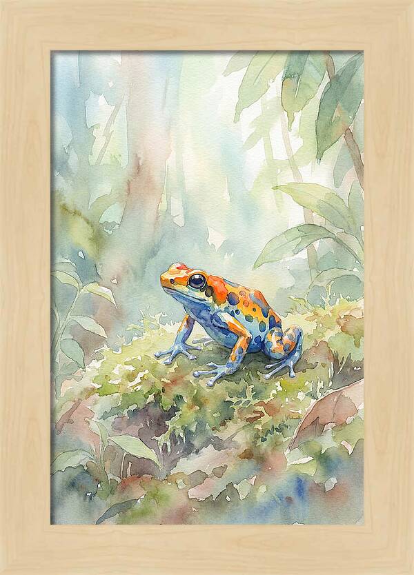Colorful Poison Dart Frog