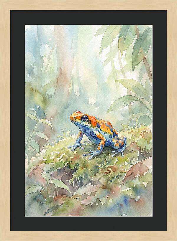 Colorful Poison Dart Frog