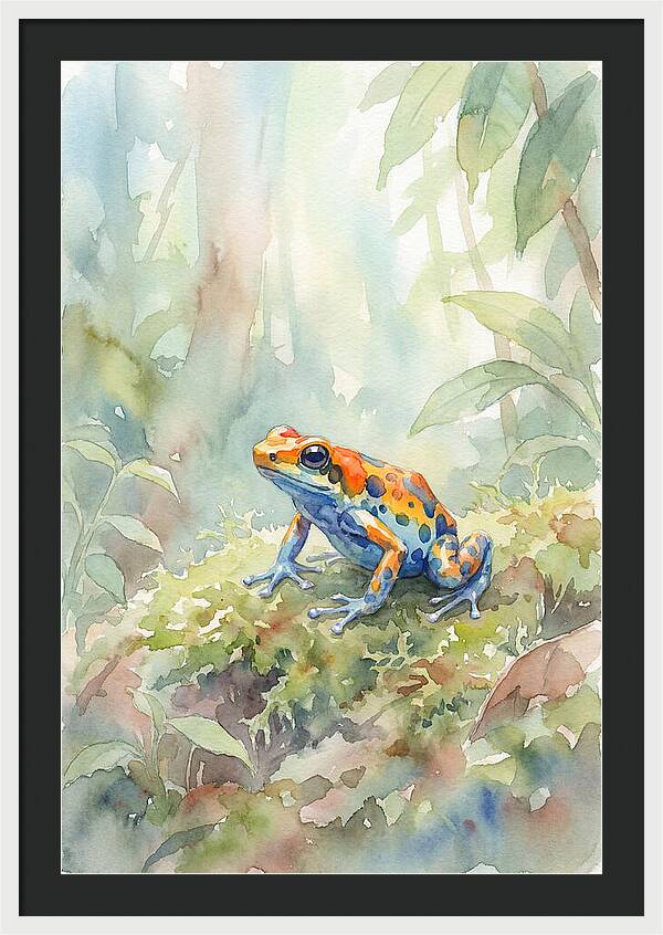 Colorful Poison Dart Frog