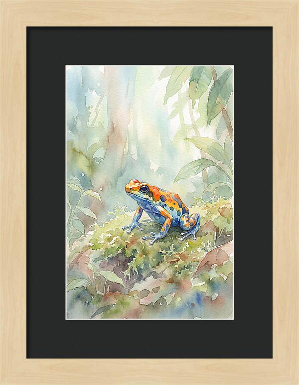 Colorful Poison Dart Frog