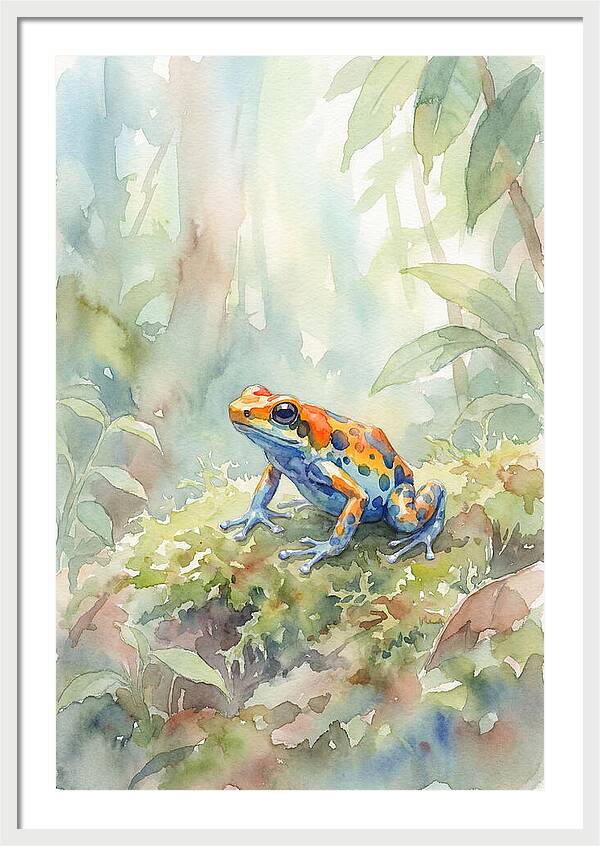 Colorful Poison Dart Frog