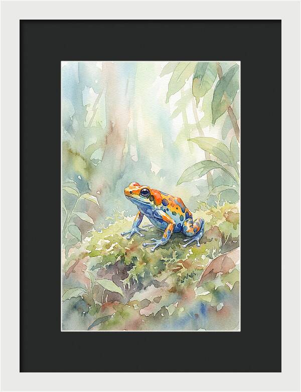 Colorful Poison Dart Frog
