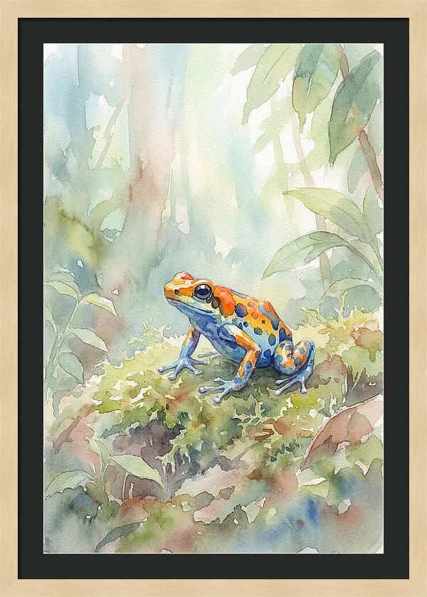Colorful Poison Dart Frog
