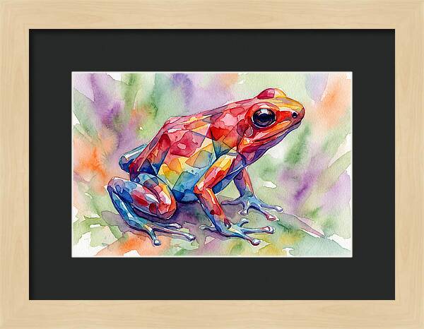 Colorful Poison Dart Frog