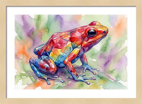 Colorful Poison Dart Frog