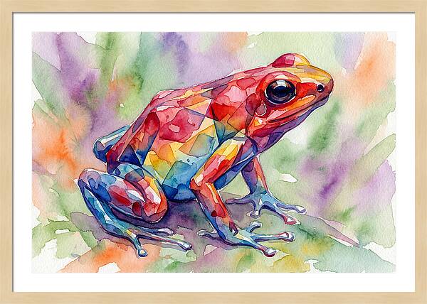 Colorful Poison Dart Frog