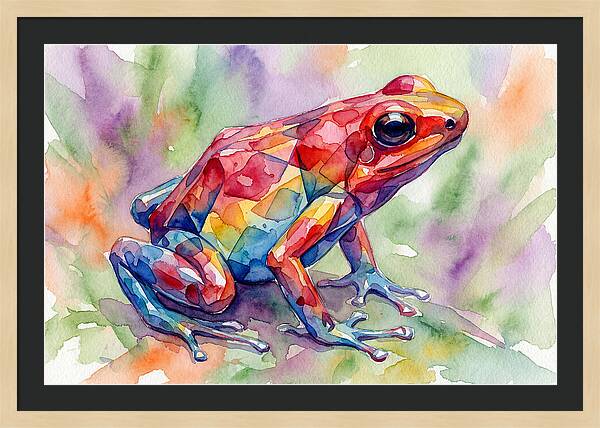Colorful Poison Dart Frog