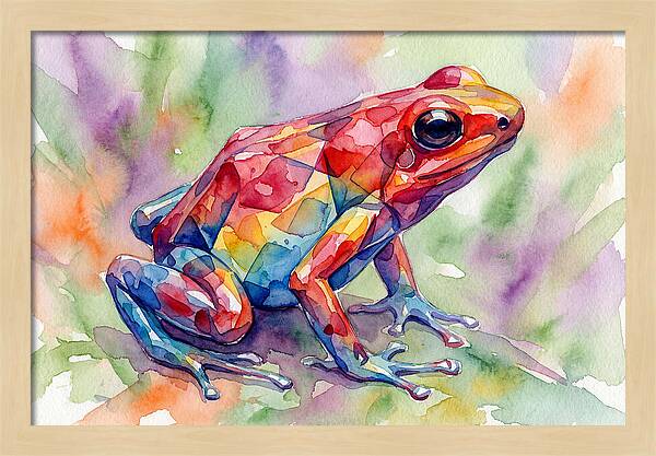 Colorful Poison Dart Frog