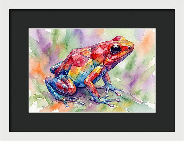 Colorful Poison Dart Frog