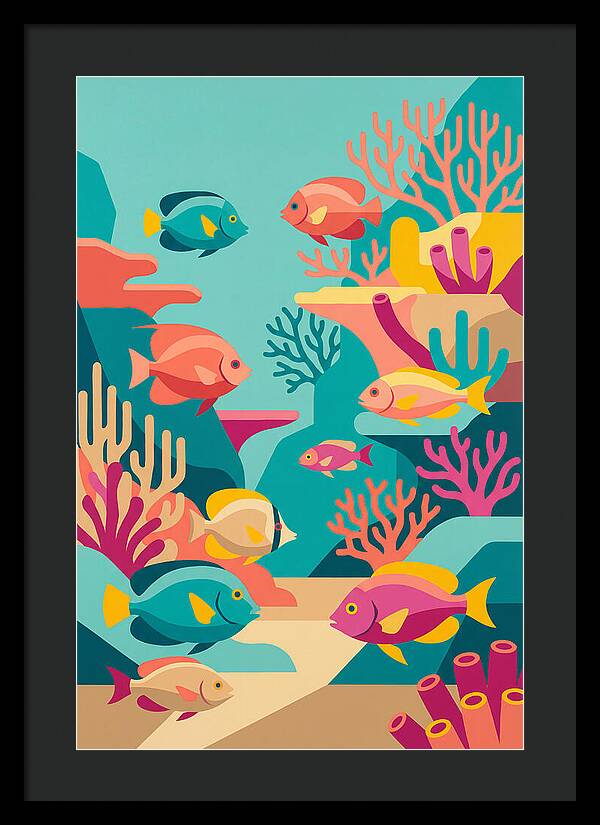 Colorful Reef Scene