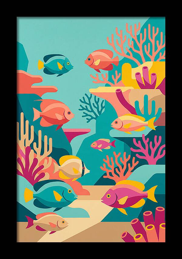 Colorful Reef Scene