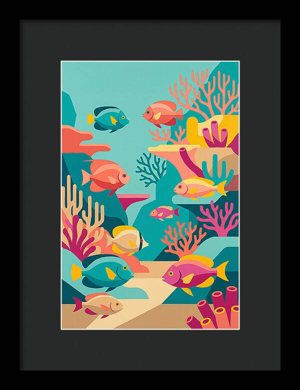 Colorful Reef Scene