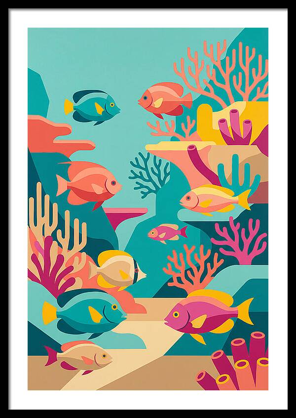 Colorful Reef Scene