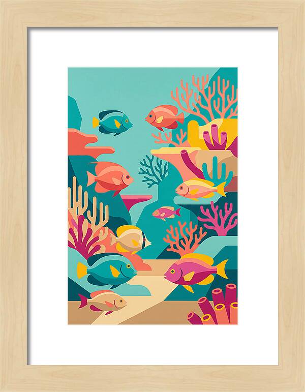 Colorful Reef Scene