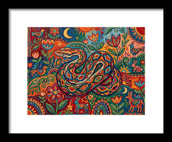 Colorful Reticulated Python