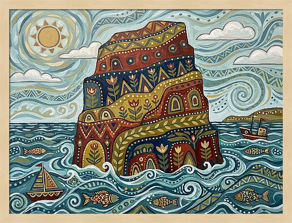 Colorful Sea Stack Adventure