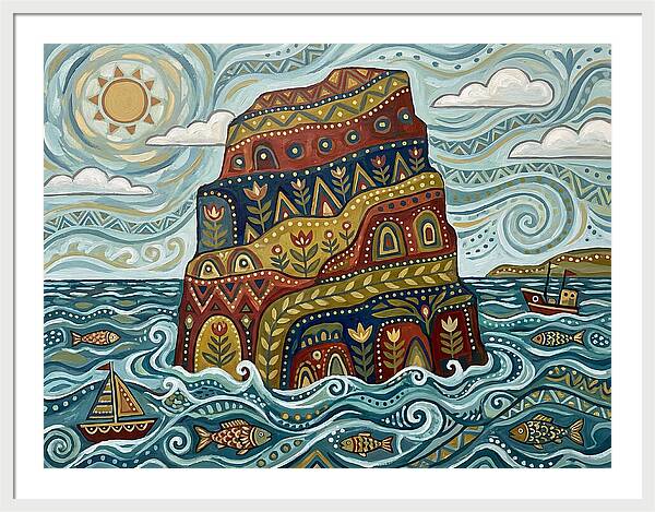 Colorful Sea Stack Adventure