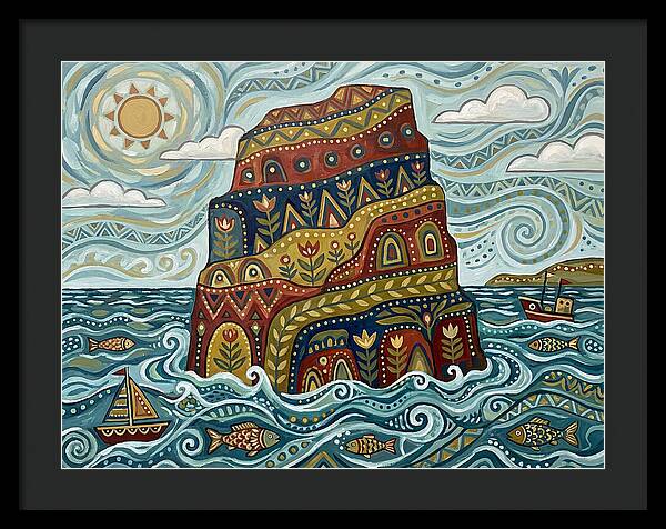 Colorful Sea Stack Adventure