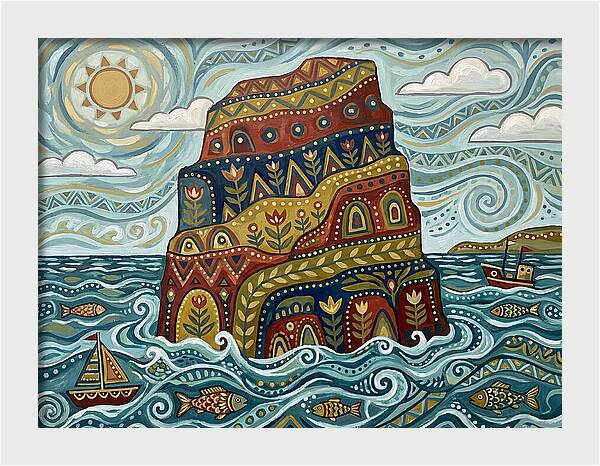 Colorful Sea Stack Adventure