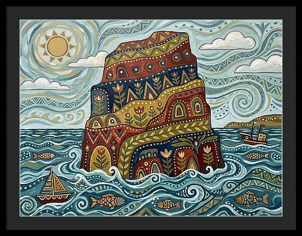 Colorful Sea Stack Adventure