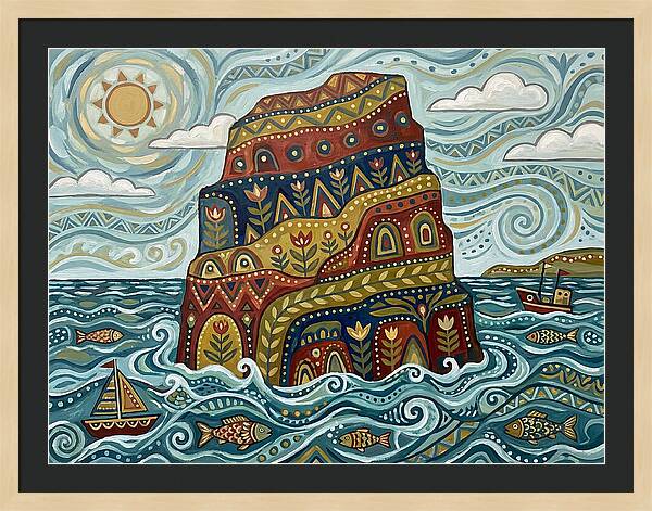 Colorful Sea Stack Adventure
