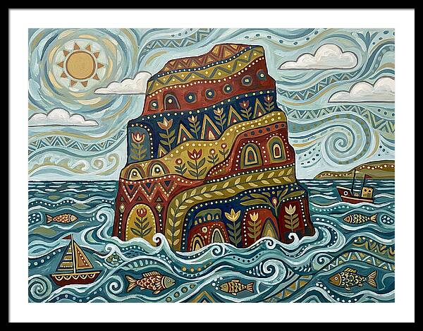 Colorful Sea Stack Adventure