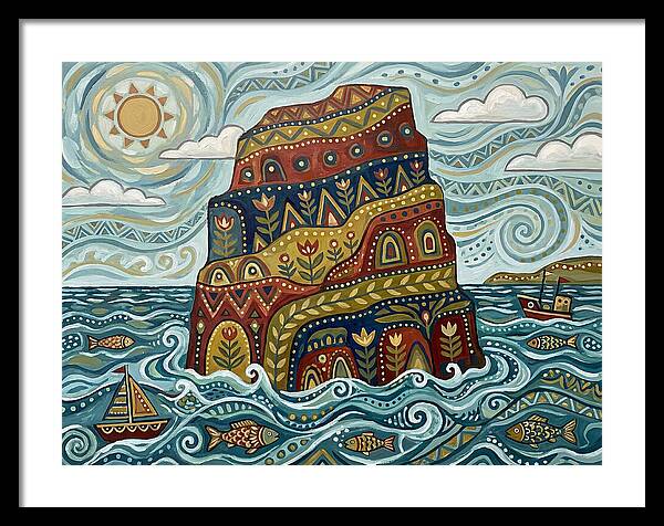Colorful Sea Stack Adventure
