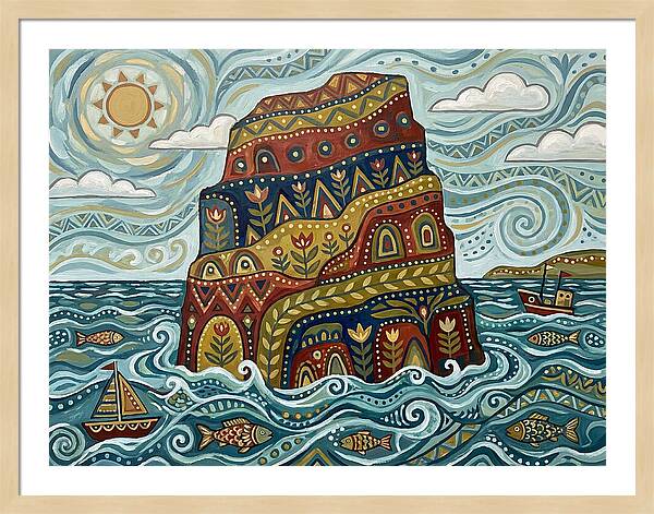 Colorful Sea Stack Adventure