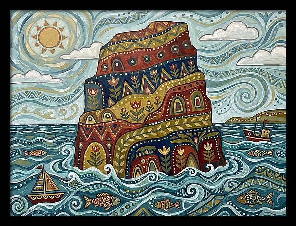 Colorful Sea Stack Adventure